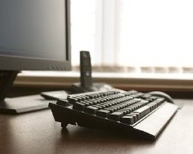 Computer by Window
